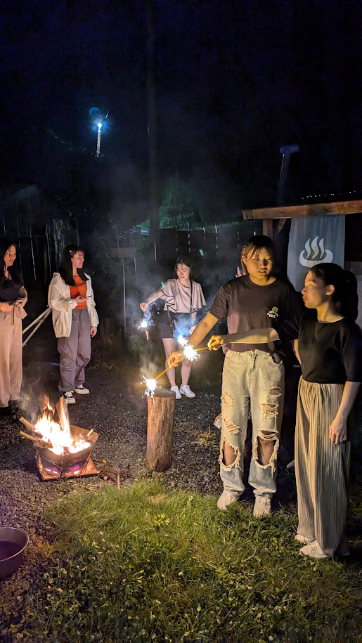 夏の宿の外観